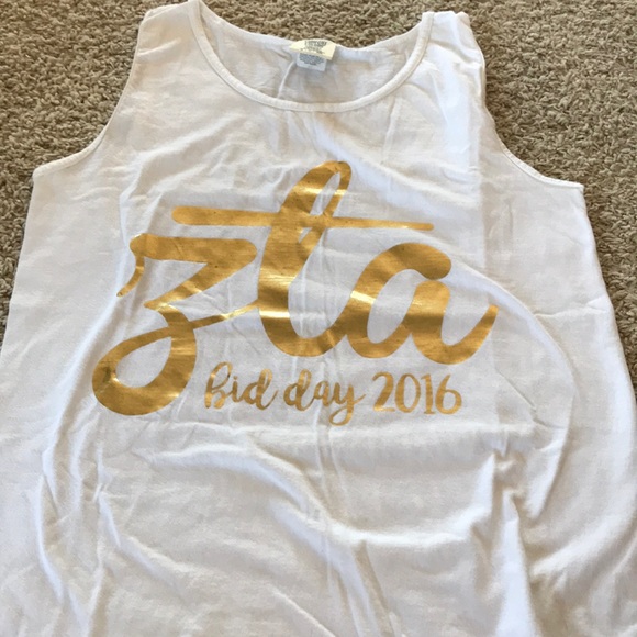 ZTA Bid day tank - Picture 2 of 2